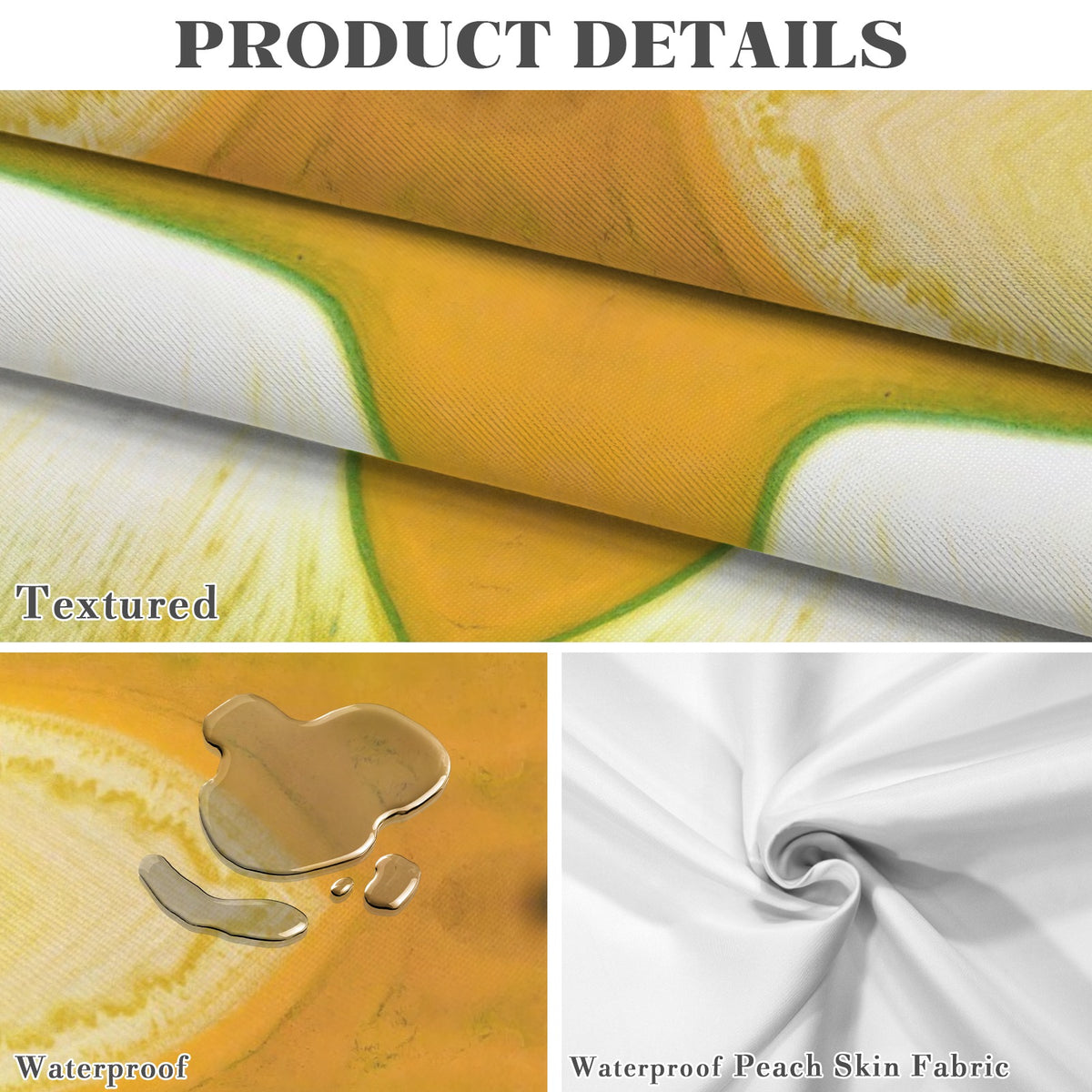 Tablecloth: A Color (Hansa Yellow) and D color (Pthalo Green) Dispersing in Croom Acrylic House Paint — North Carolina