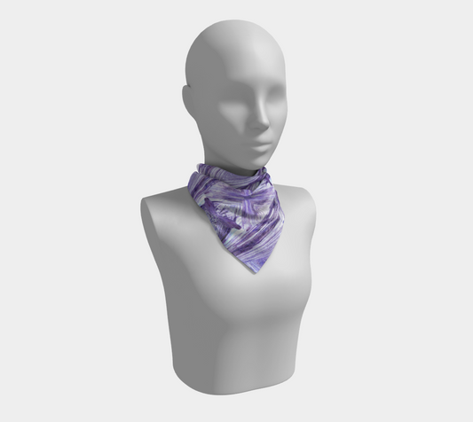 Square Scarf: Goethite, , , Teller County, Colarado, USA, Brian Kosnar, Violet