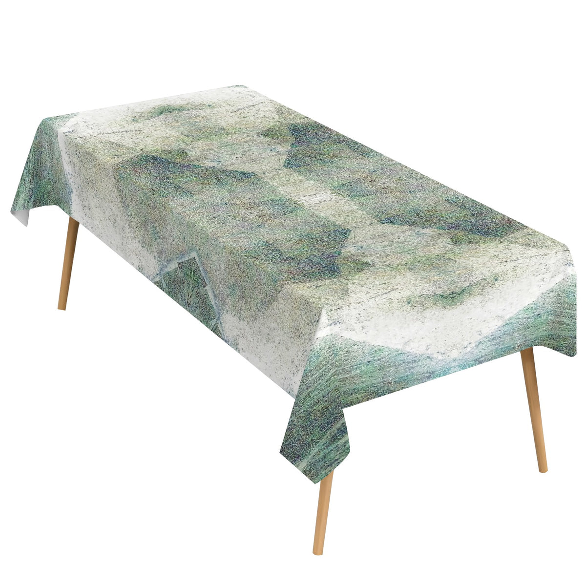 Tablecloth: Quartz, with Chlorite — Montgomery County, North Carolina, USA — Original Color