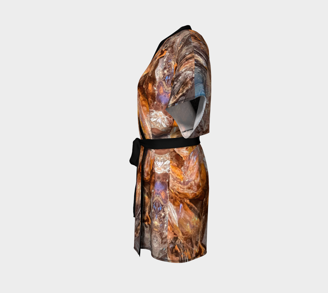 Kimono Robe: Quartz, Mud Included, Alexander County, North Carolina