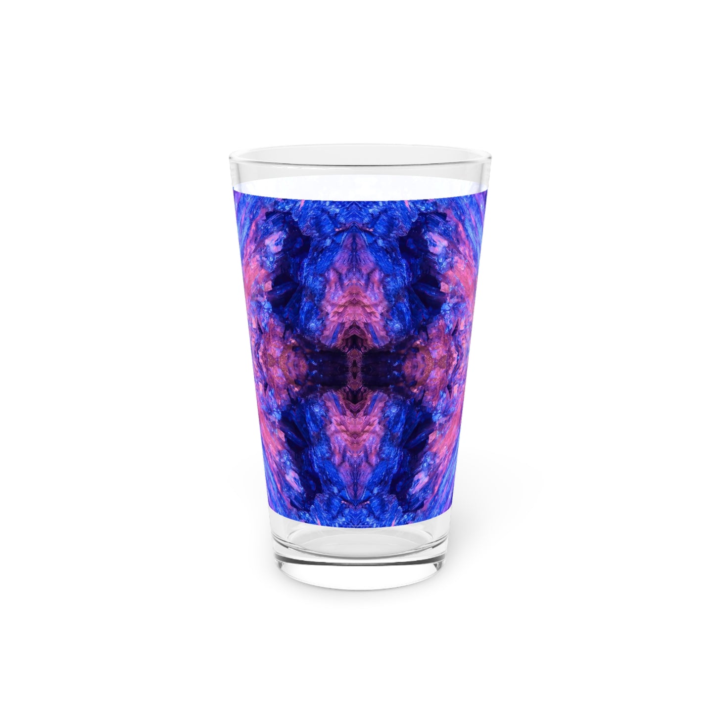 Pint Glass, 16oz Kyanite Fluorescent