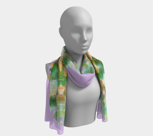 Long Scarf Calcite, Monecure, NC, Fluorescent