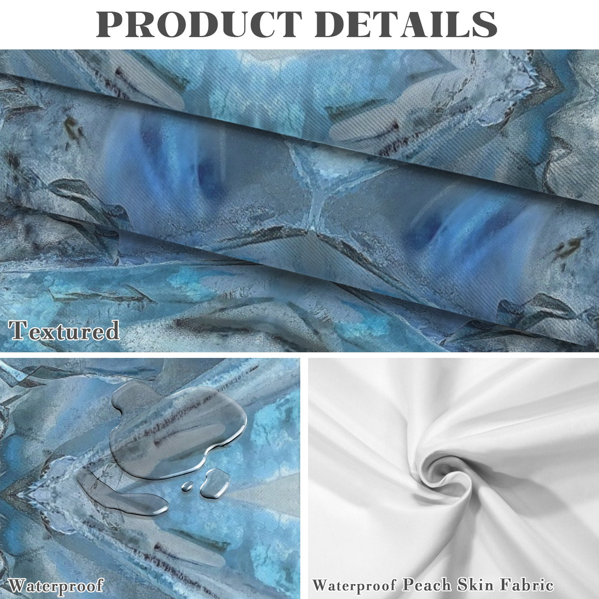 Tablecloth: Quartz, Mud Included — Cleveland, North Carolina — EX Kenny Gay — Inverted Color