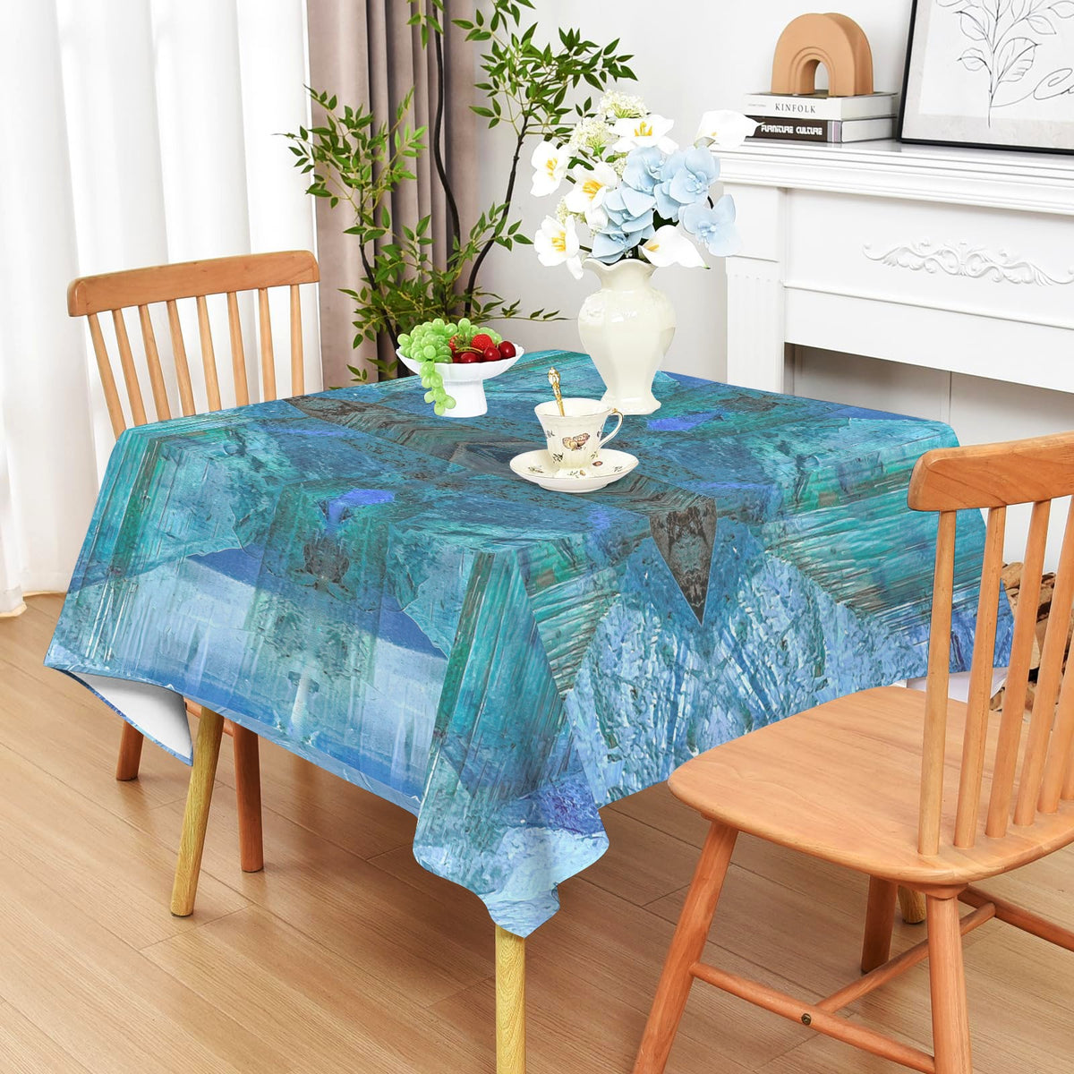 Tablecloth: Quartz, Smoky — Hiddenite, Alexander County, North Carolina, USA — Inverted Color
