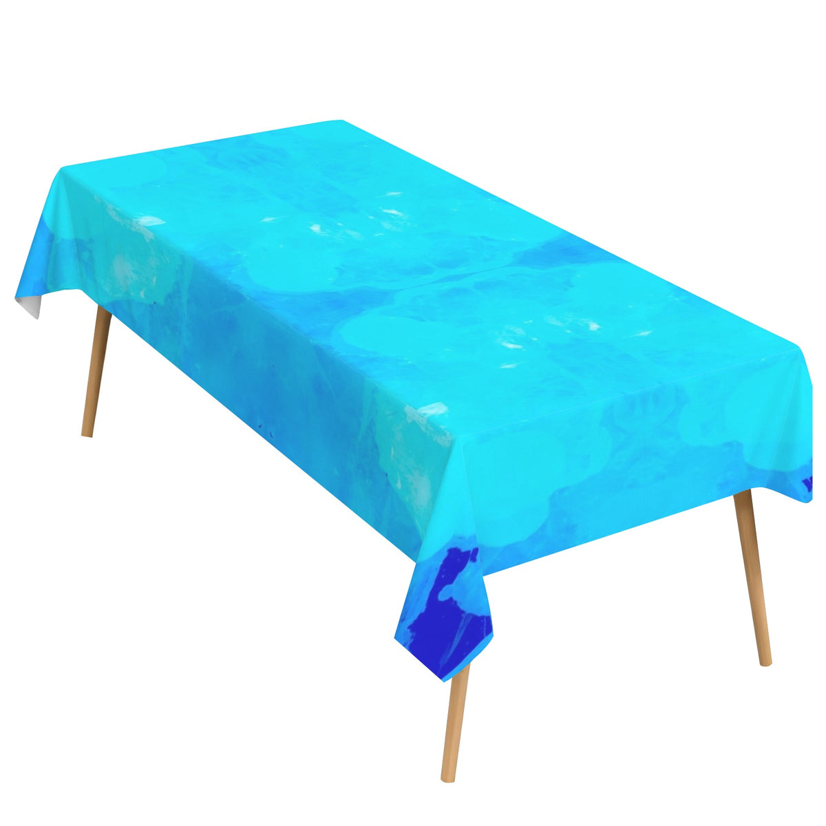 Tablecloth: Mimetite on Wulfenite San Francisco Mine 4x4 r1 Firefly Upscaler 3 Inverted 90 Rectangular Tablecloth 102" x 60"  | Ships from USA