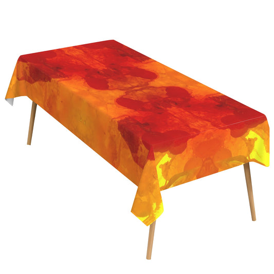 Tablecloth: Mimetite, on Wulfenite — San Francisco Mine, Mexico — EX Chris Wright — Inverted Color