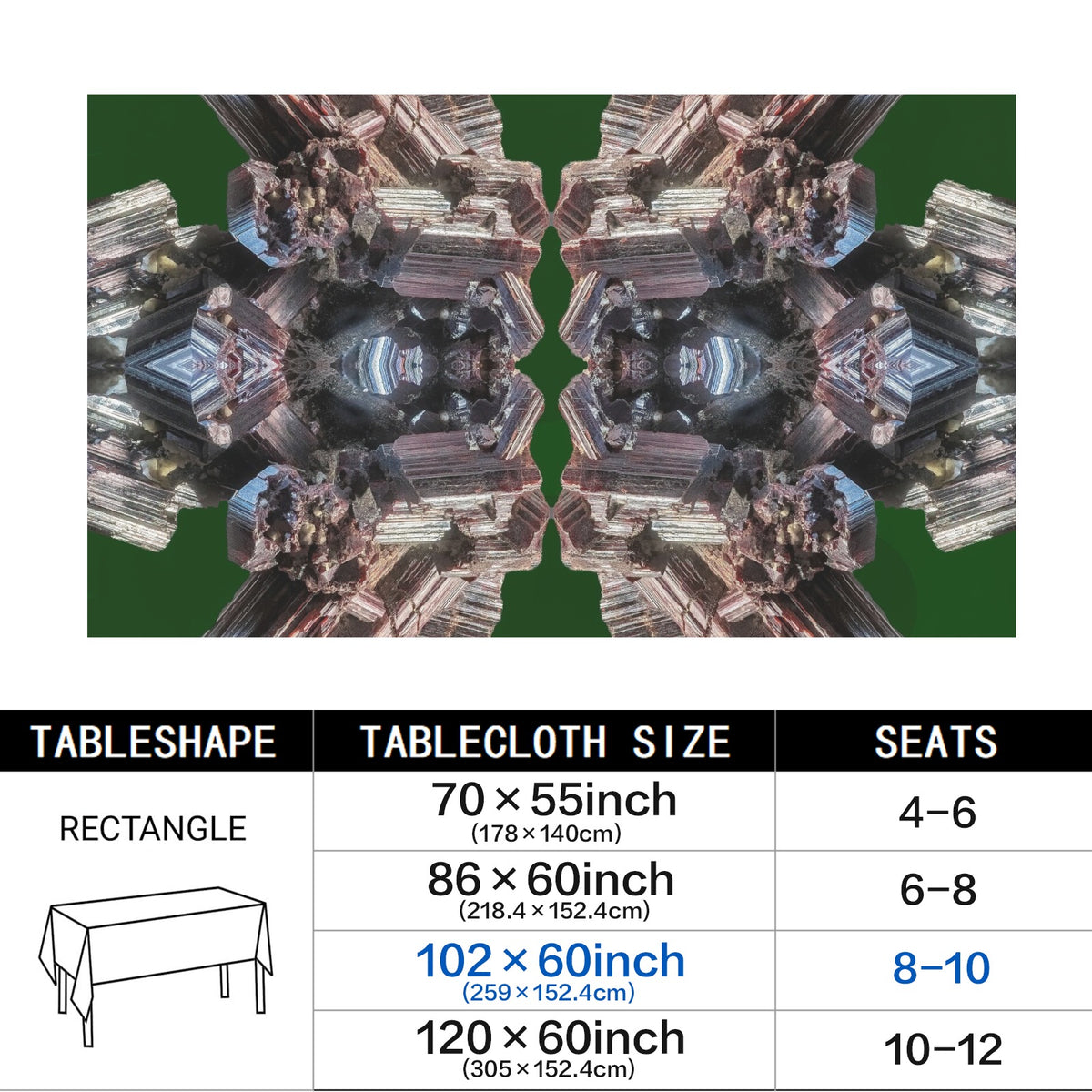 Tablecloth: Rutile — South Africa — Original Color