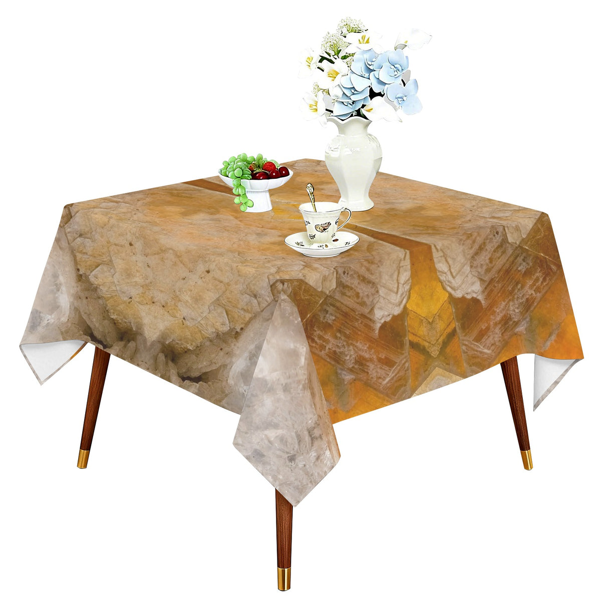 Tablecloth: Muscovite, with Topaz — Pakistan — EX Lavinksy