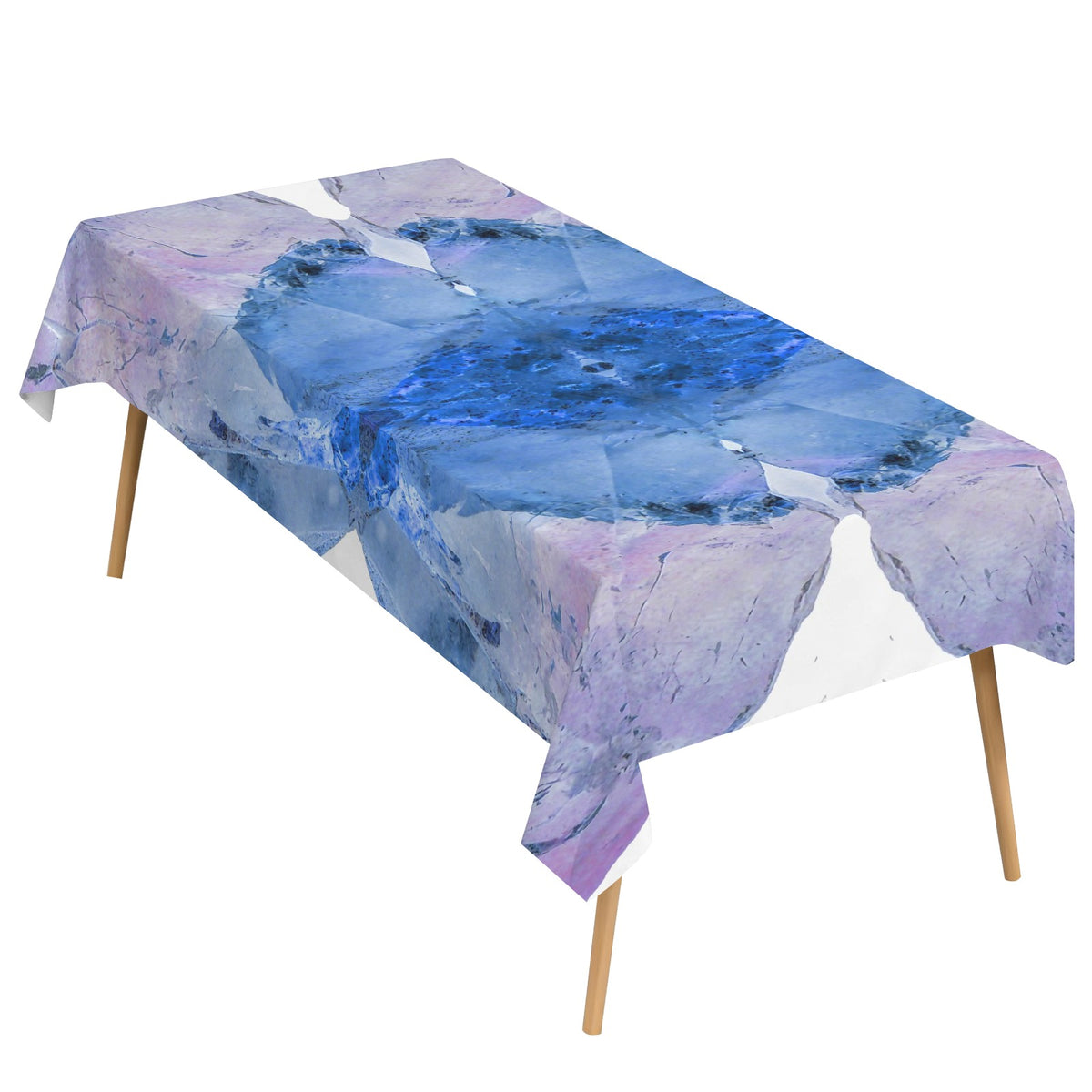 Tablecloth: Quartz, with Chlorite — Montgomery County, North Carolina, USA — Inverted Color