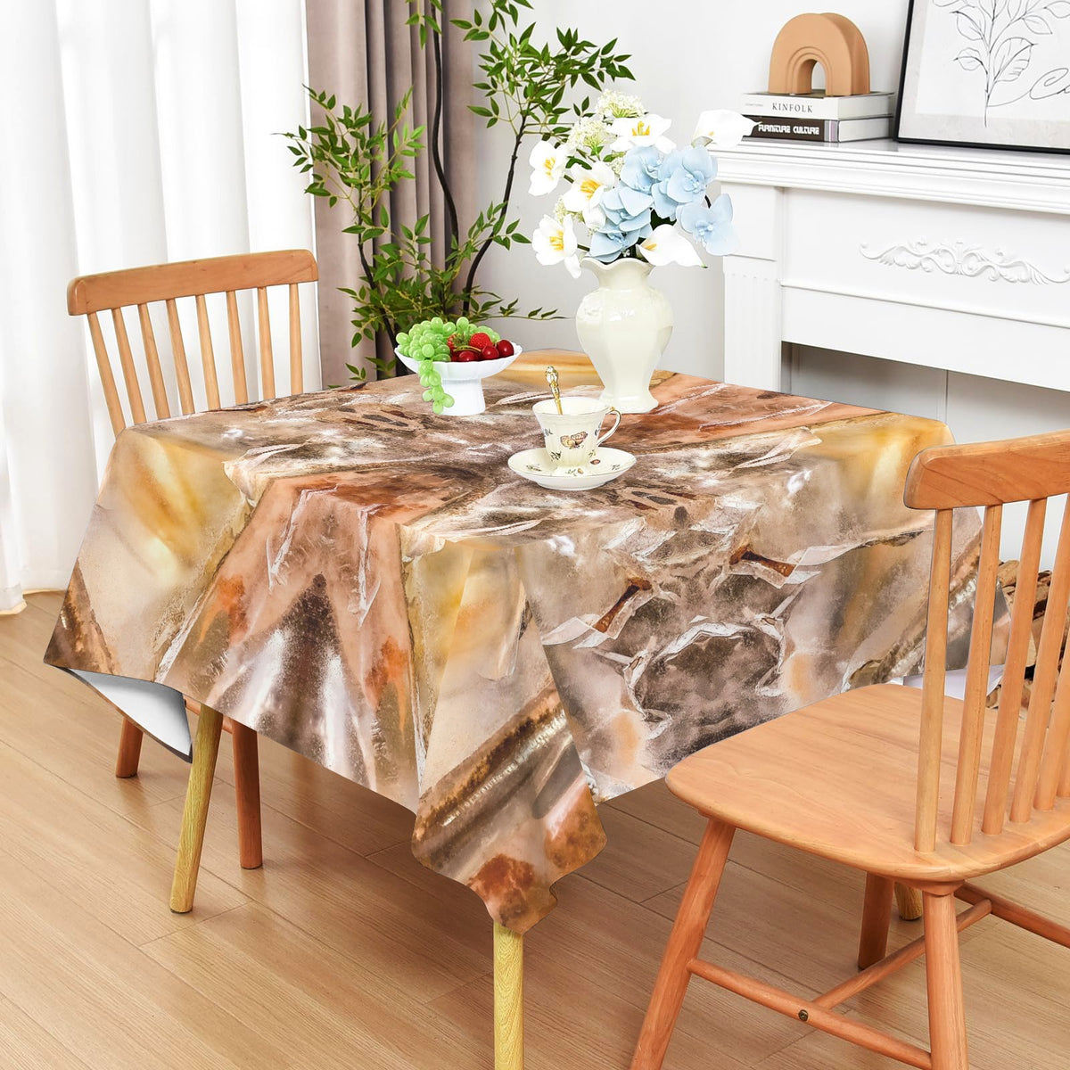 Tablecloth: Quartz, Smoky — Alexander County, North Carolina, USA — Original Color