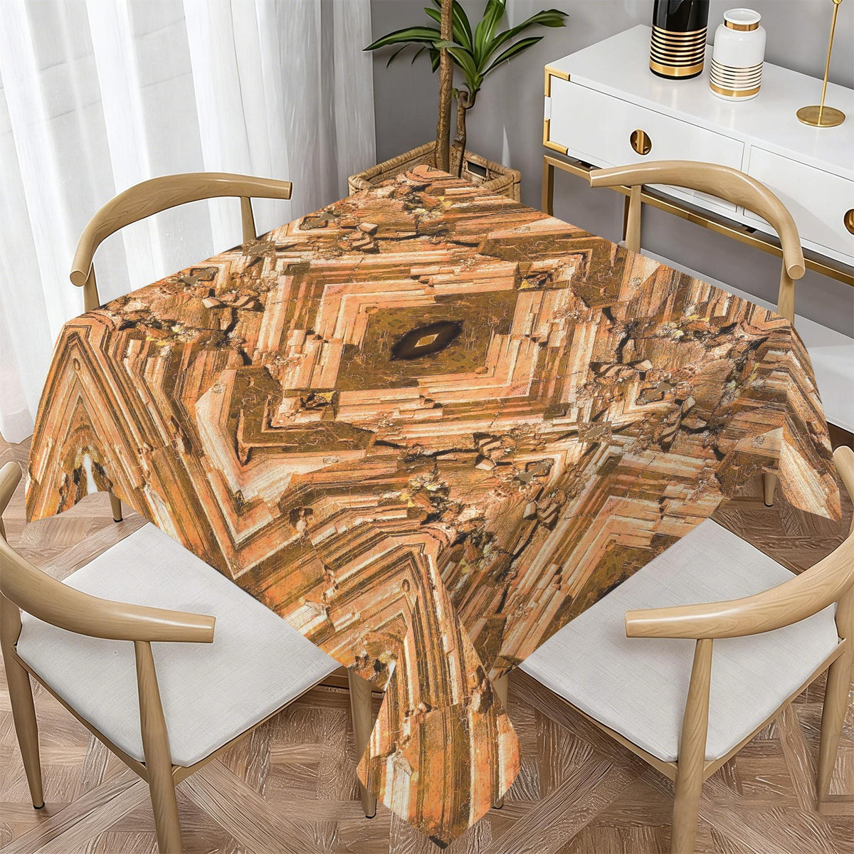 Tablecloth: Limonite — Raleigh, Wake, North Carolina — Original Color