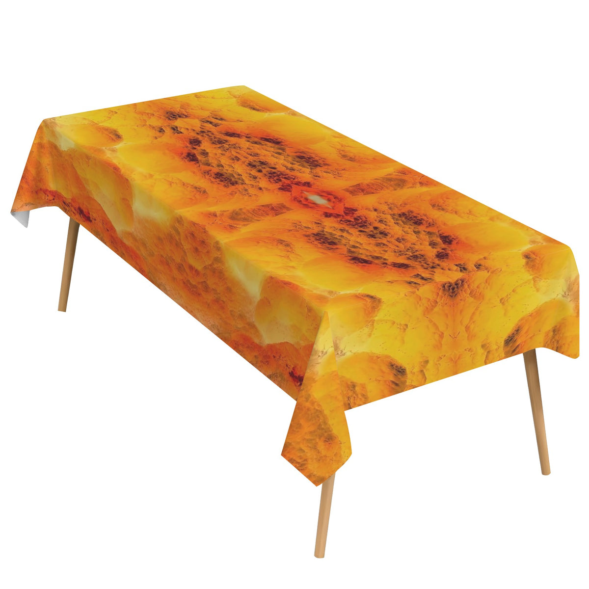 Tablecloth: Hemimorphite — China — Inverted Color