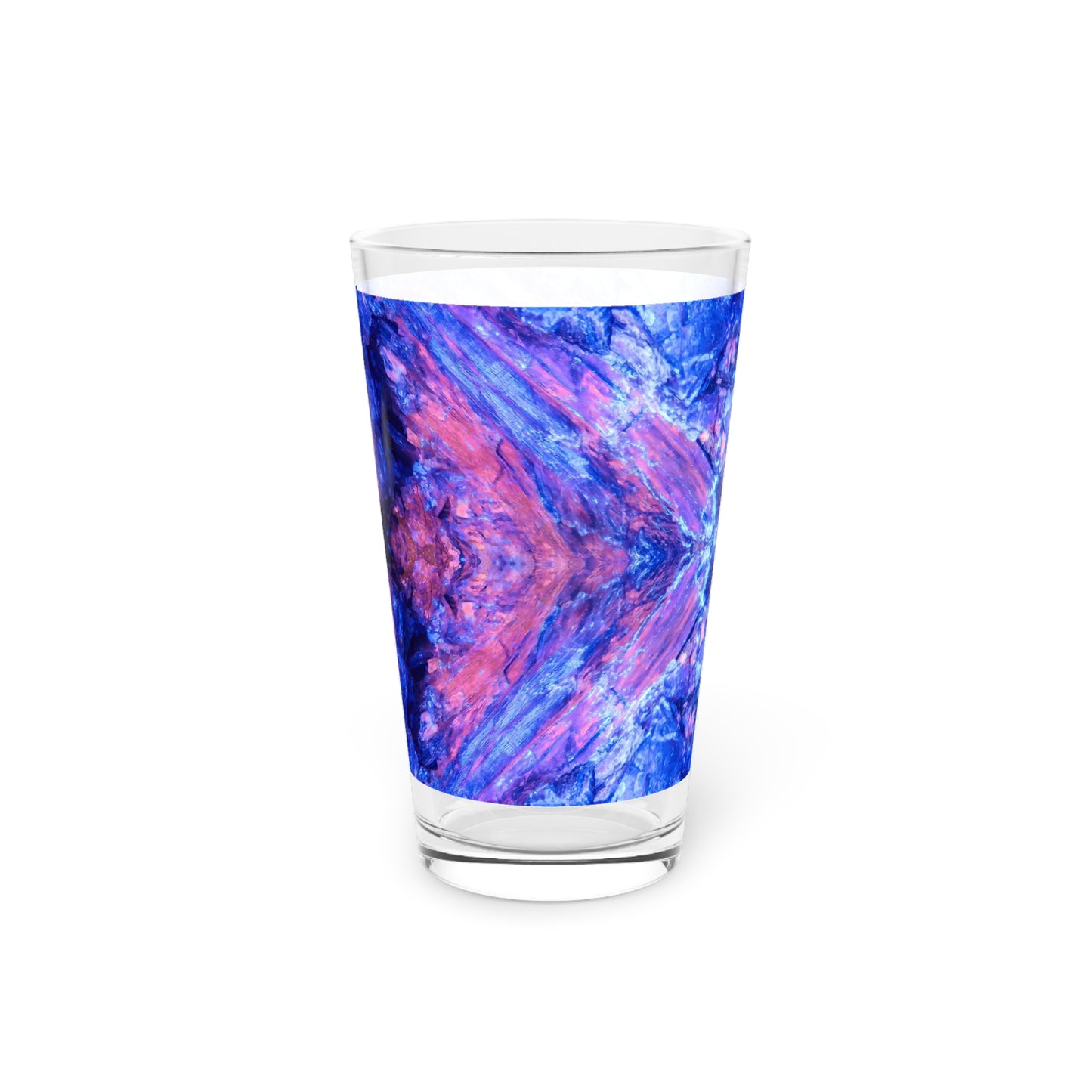 Pint Glass, 16oz Kyanite Fluorescent