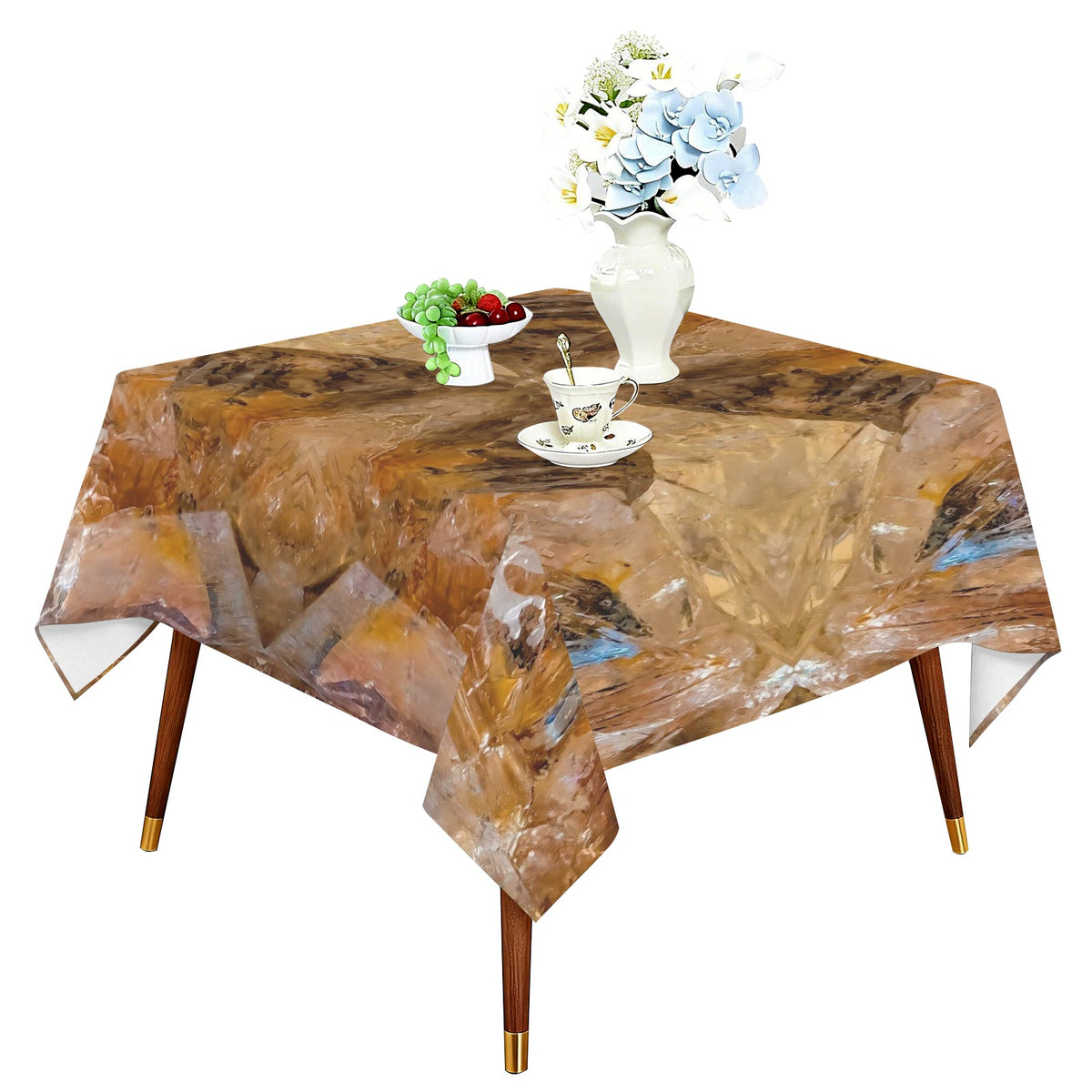 Tablecloth: Quartz, Mud Included — Cleveland, North Carolina — Original Color