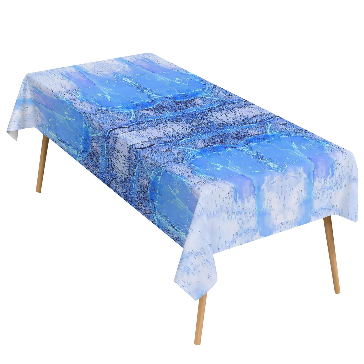 Tablecloth: Quartz, Smoky — Hiddenite, Alexander County, North Carolina, USA — Inverted Color