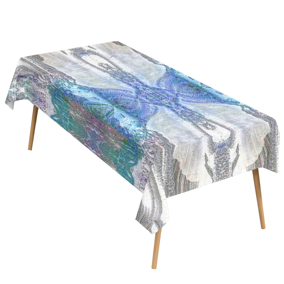 Tablecloth: Turgite, Iridescent Hematite, — Graves Mountain, Georgia, USA — EX Robert Plant — Inverted Color