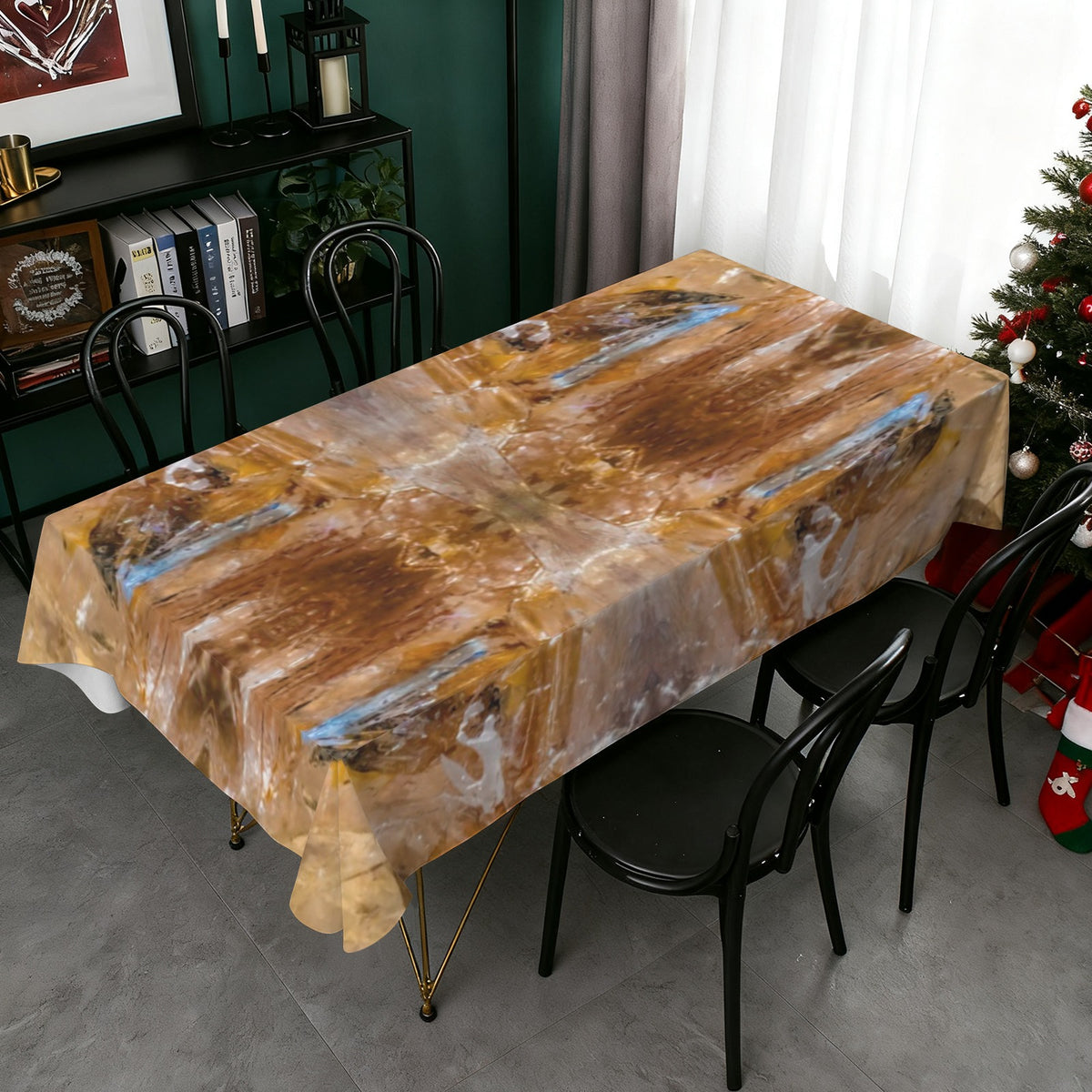 Tablecloth: Quartz, Mud Included — Cleveland, North Carolina — Original Color