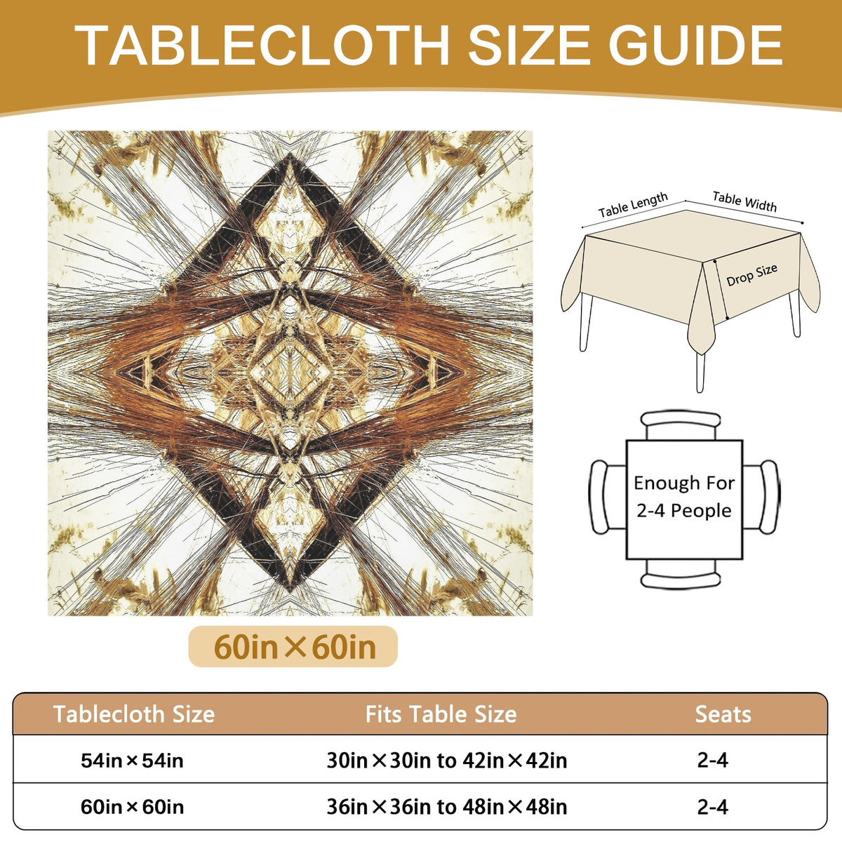 Tablecloth: Rutile, Rutilated Quartz — Alexander, North Carolina, — Original Color