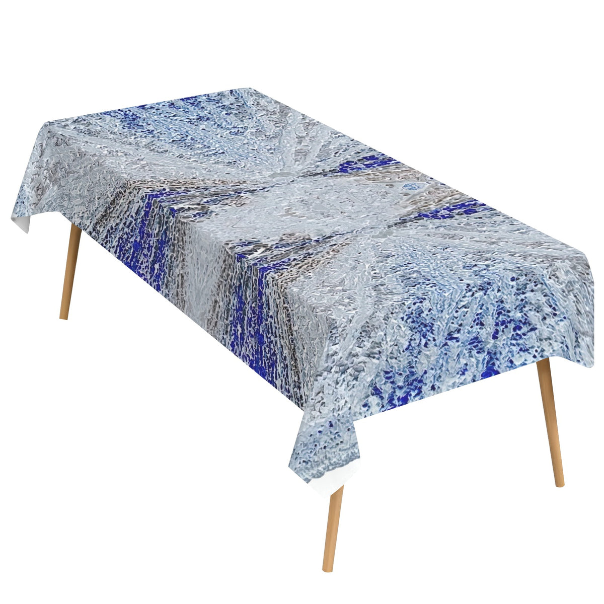Tablecloth: Pyrite, "Sun" — Sparta, Randolph County County, Illinois — Inverted Color