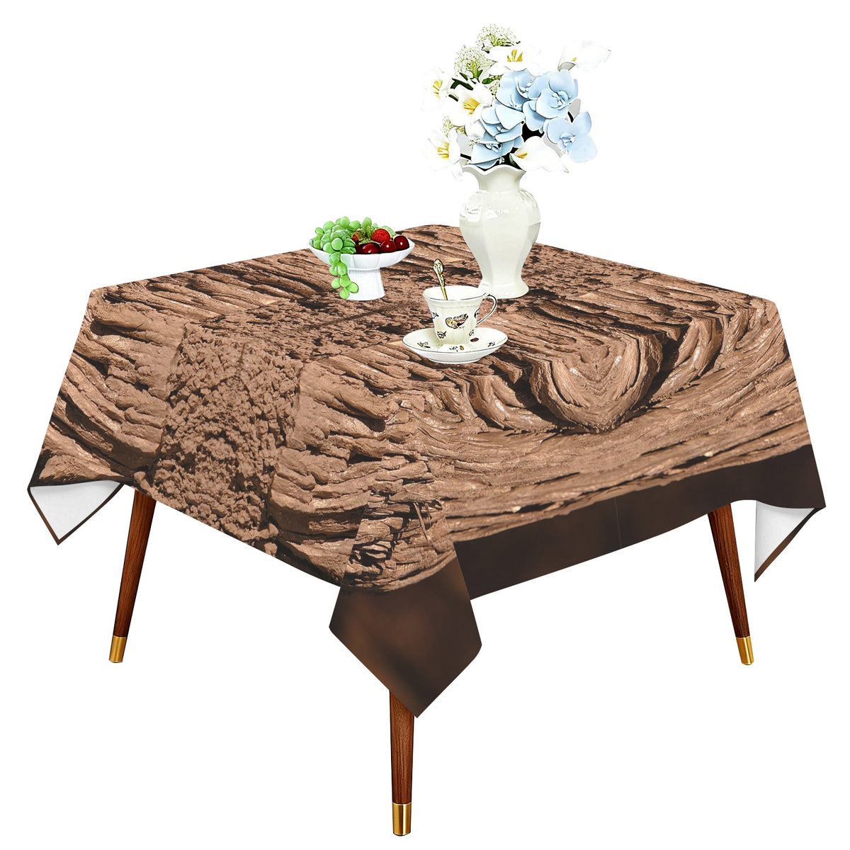 Tablecloth: Magnesium Crystals, Synthetic — Original Color