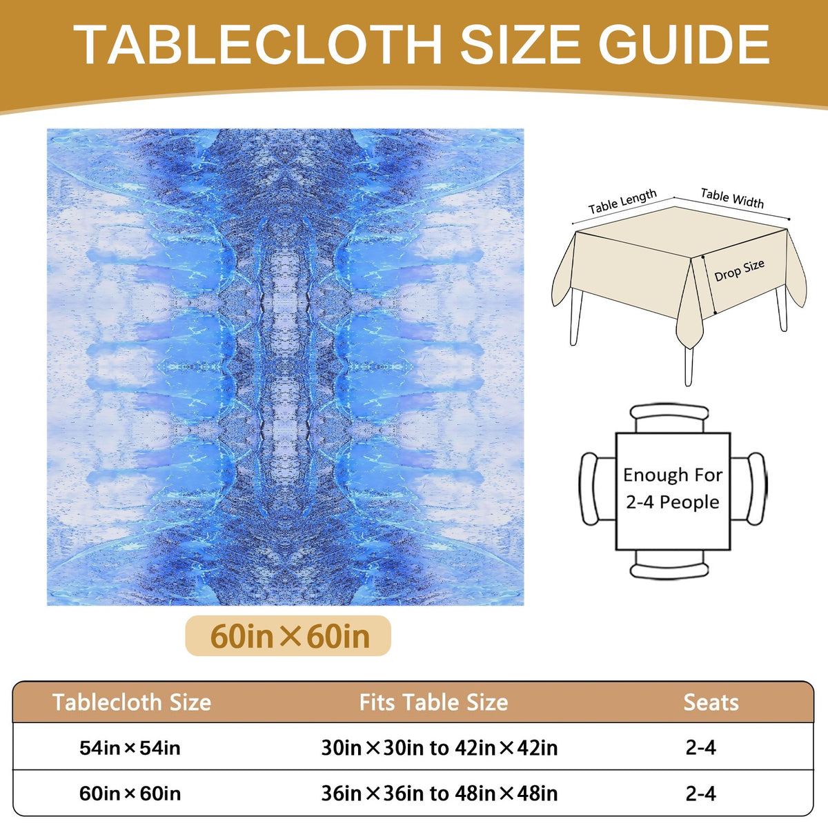 Tablecloth: Quartz, Smoky — Alexander County, North Carolina, USA — Inverted Color
