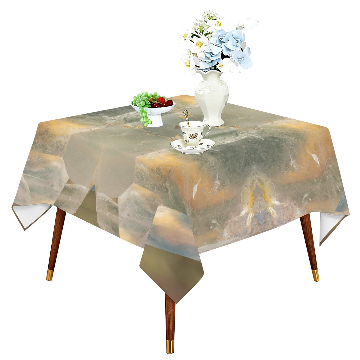 Tablecloth: Quartz, with Chlorite — Montgomery County, North Carolina, USA