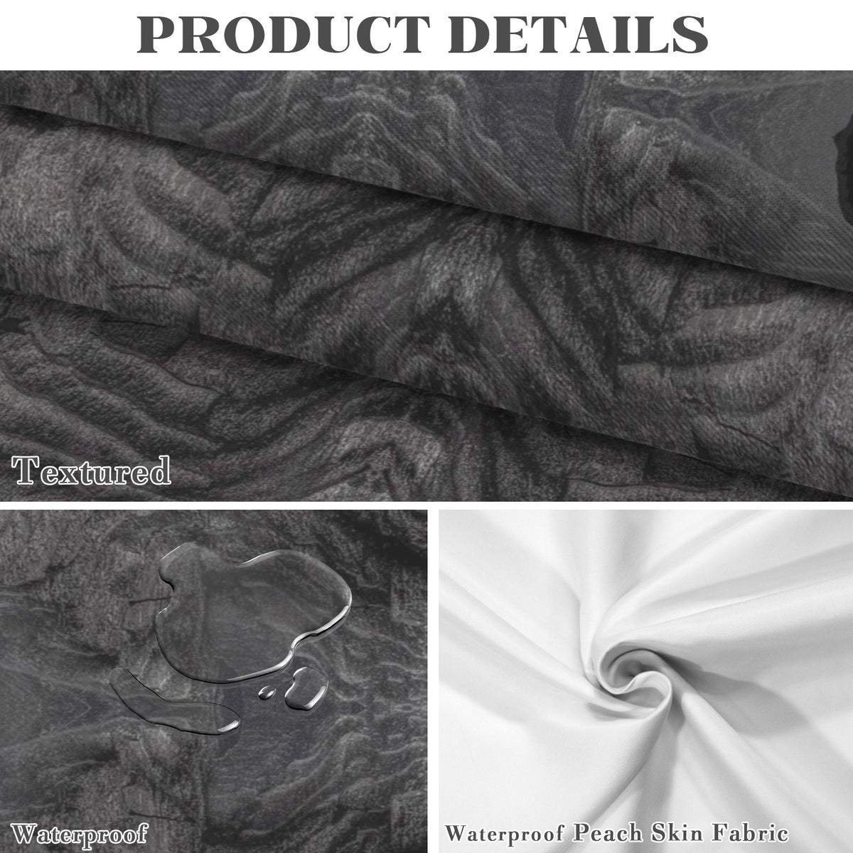 Tablecloth: Charcoal — Washington — Original Color