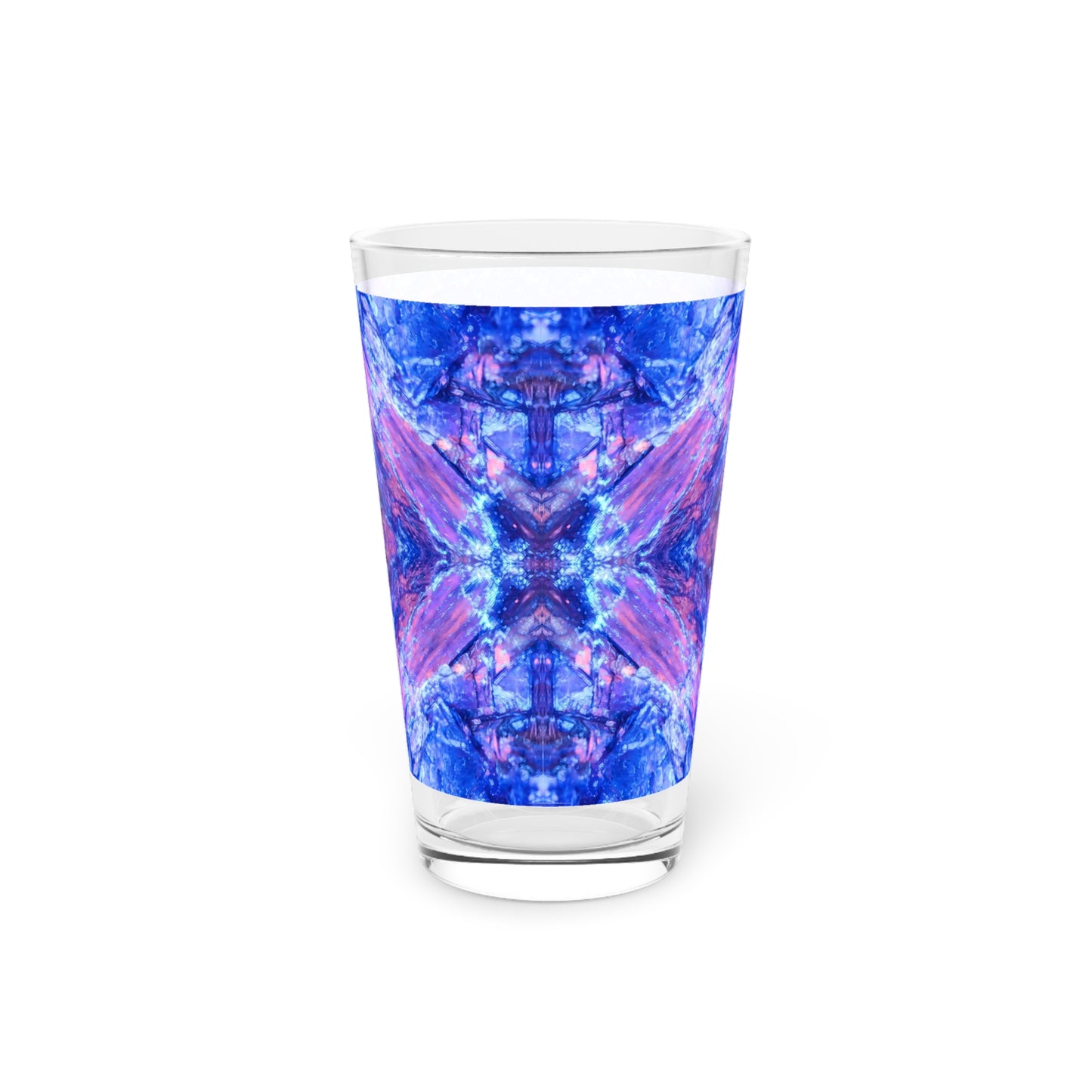 Pint Glass, 16oz Kyanite Fluorescent