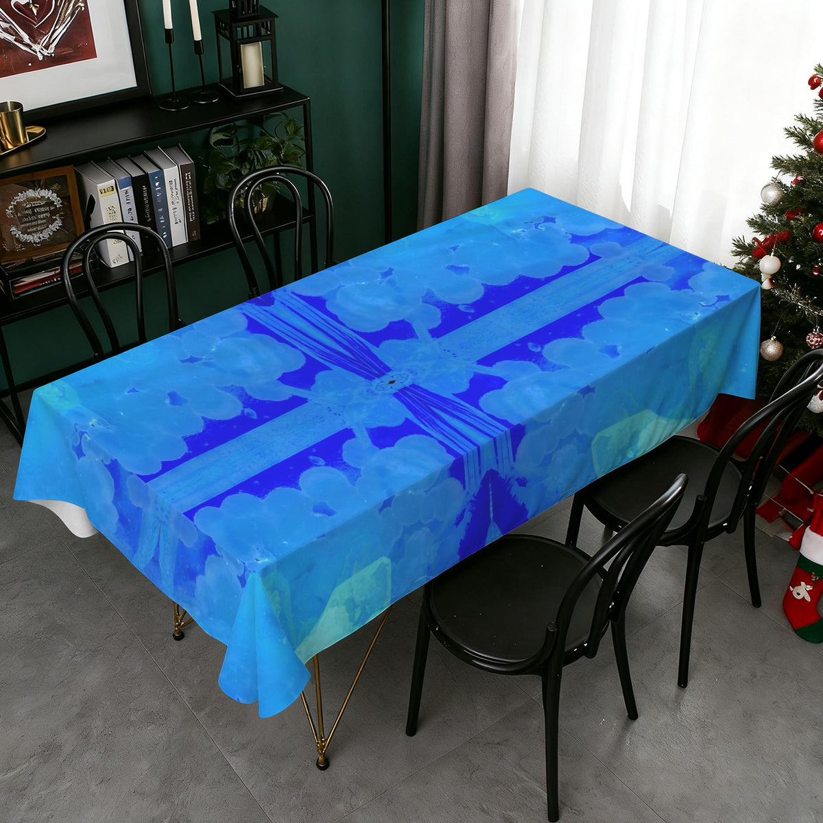 Tablecloth: Mimetite, on Wulfenite — San Francisco Mine, Mexico — EX Chris Wright — Inverted Color