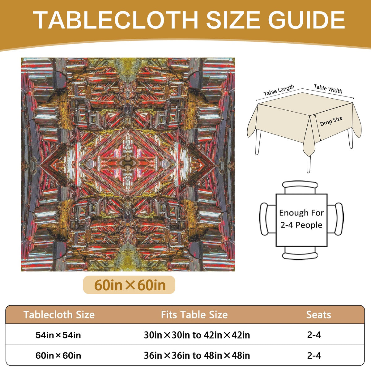 Tablecloth: Rutile, Reticulated — South Africa — Original Color