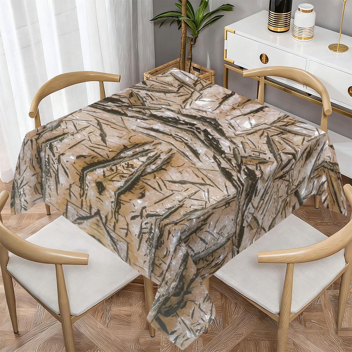Tablecloth: Goethite, on Calcite — South Africa — Original Color