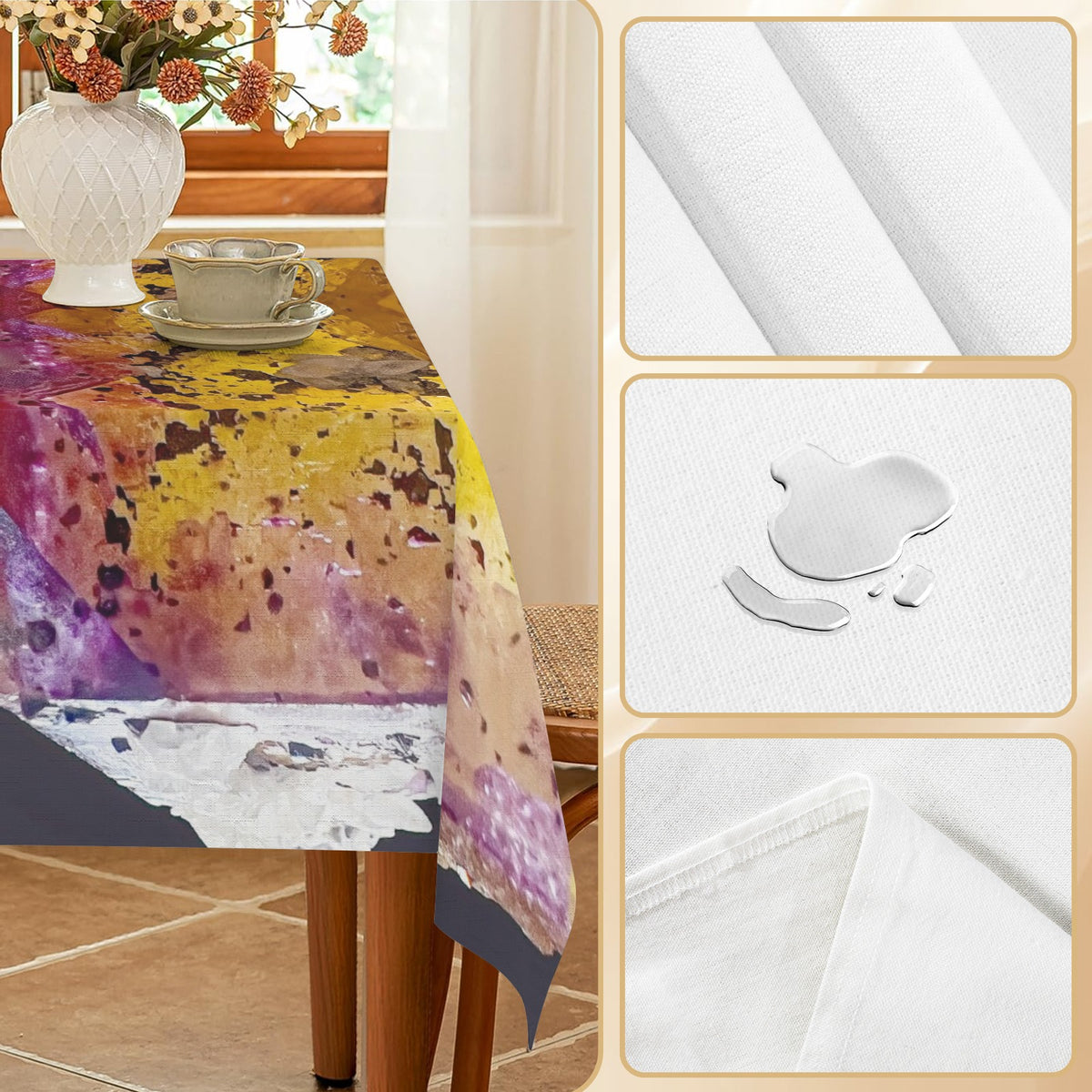 Tablecloth : Fluorite — Illinois — EX Chris Wright  Square