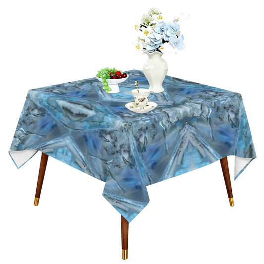 Tablecloth: Quartz, Mud Included — Cleveland, North Carolina — EX Crystal Perfection — Inverted Color
