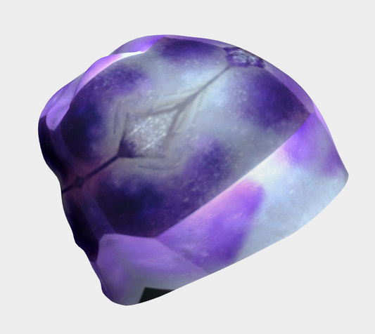 Beanie: Quartz, Amethyst, "Hour Glass",, Morroco, , Original Color Ver 3