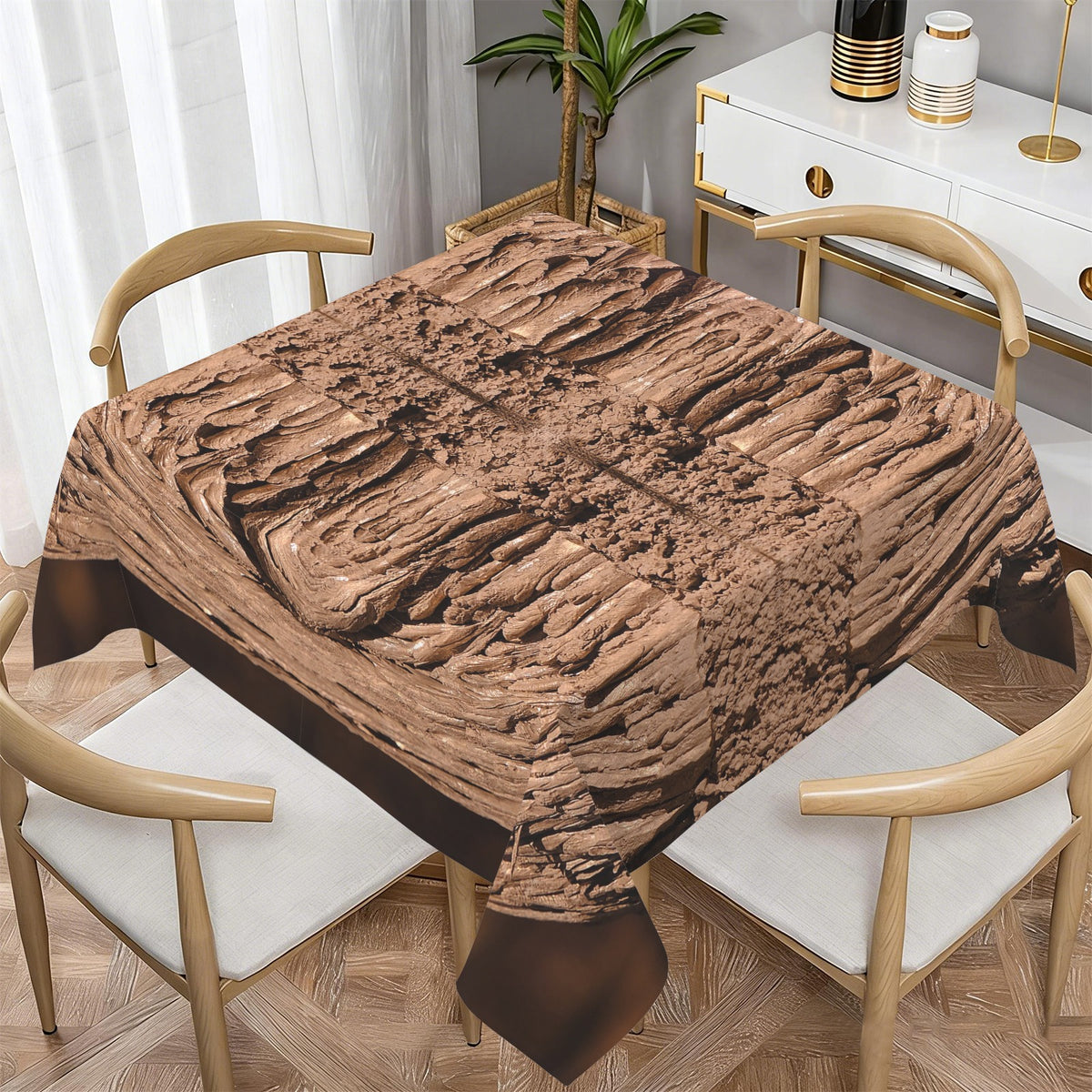 Tablecloth: Magnesium Crystals, Synthetic — Original Color