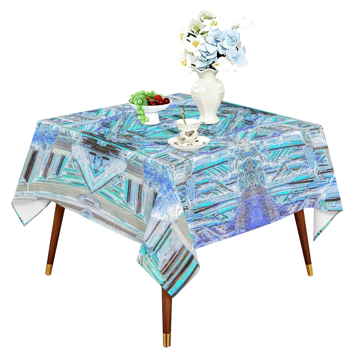Tablecloth: Rutile, Reticulated — South Africa — Inverted Color