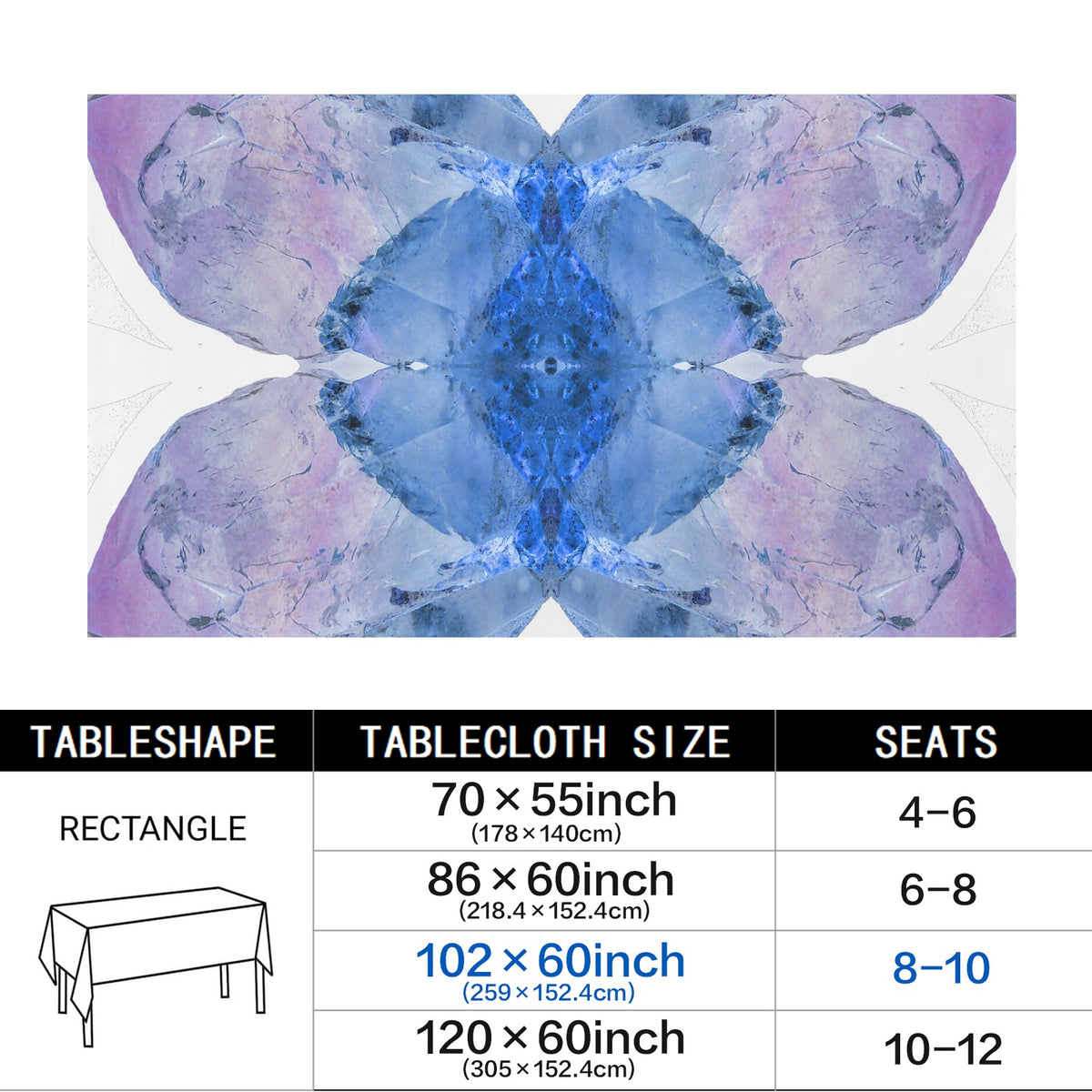 Tablecloth: Quartz, with Chlorite — Montgomery County, North Carolina, USA — Inverted Color