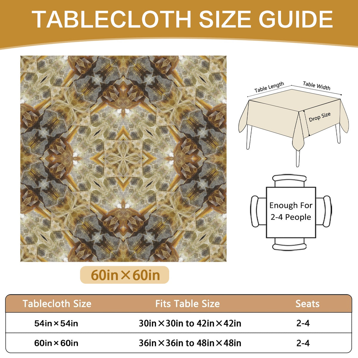 Tablecloth: Muscovite — Brazil — EX Lavinksy, Wendell Wilson — Original Color