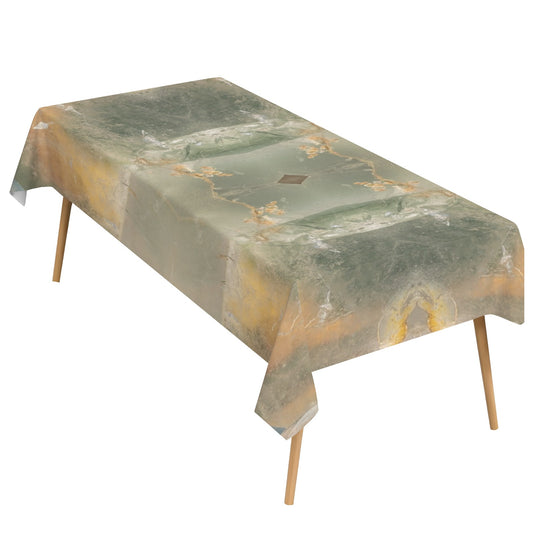 Tablecloth: Quartz, with Chlorite — Montgomery County, North Carolina, USA — Original Color