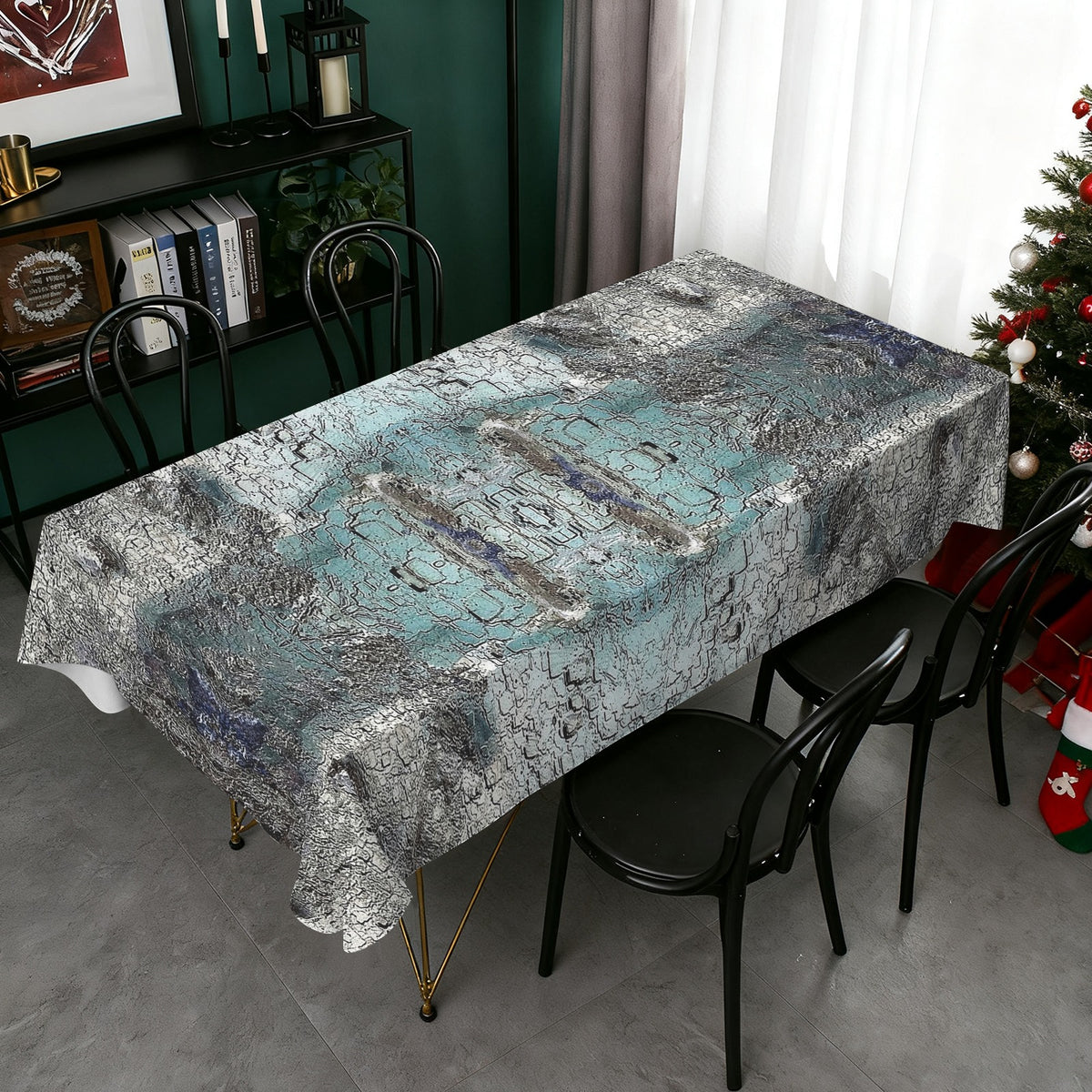 Tablecloth: Galena, with Chalcopyrite — Dalnegorsk, Primorsky Krai, Russia — Original Color