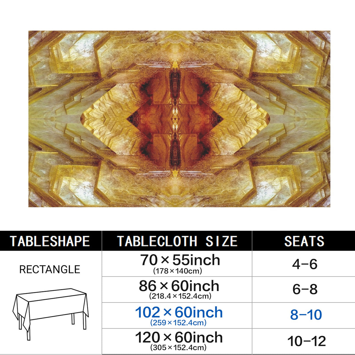 Tablecloth: Muscovite — Brazil — EX Rob Lavinsky, Wendell Wilson — Original Color