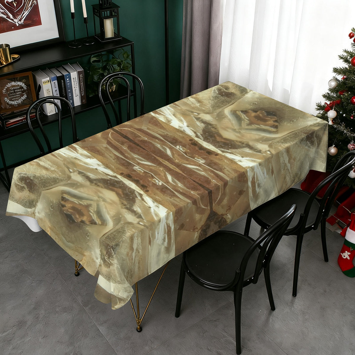 Tablecloth: Quartz, Smoky — Hiddenite, Alexander County, North Carolina, USA — Original Color