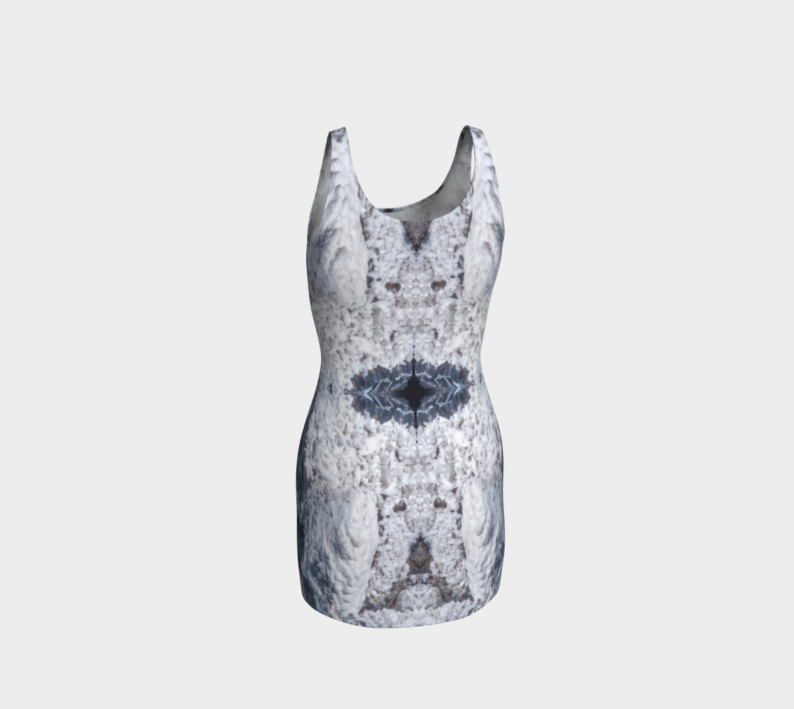 Body Con Dress: Albite and Muscovite, Brazil AOW