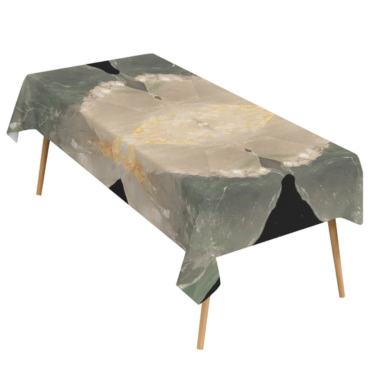 Tablecloth: Quartz, with Chlorite — Montgomery County, North Carolina, USA — Original Color