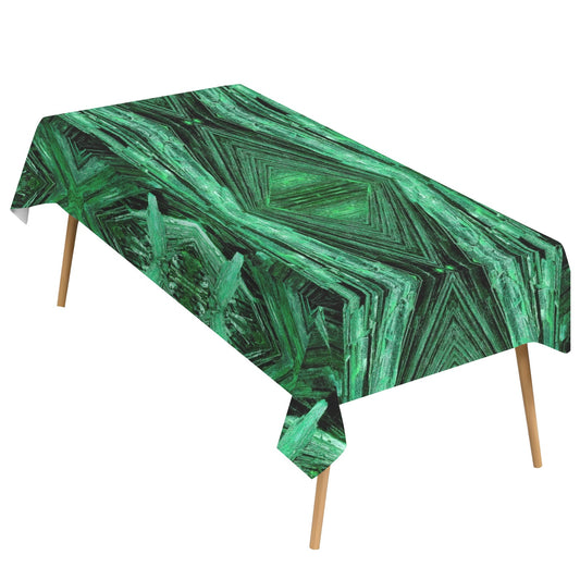 Tablecloth: Goethite — Teller County, Colorado, USA — EX Brian Kosnar — Colorized Dark Green