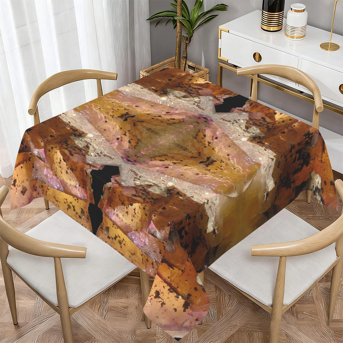 Tablecloth: Fluorite — Illinois, USA — EX Chris Wright — Original Color