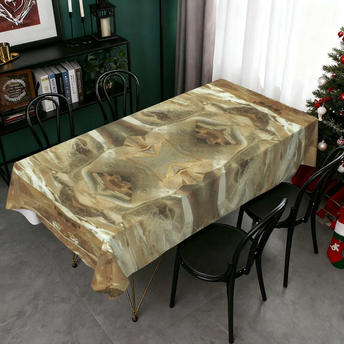 Tablecloth: Quartz, Smoky — Hiddenite, Alexander County, North Carolina, USA — Original Color