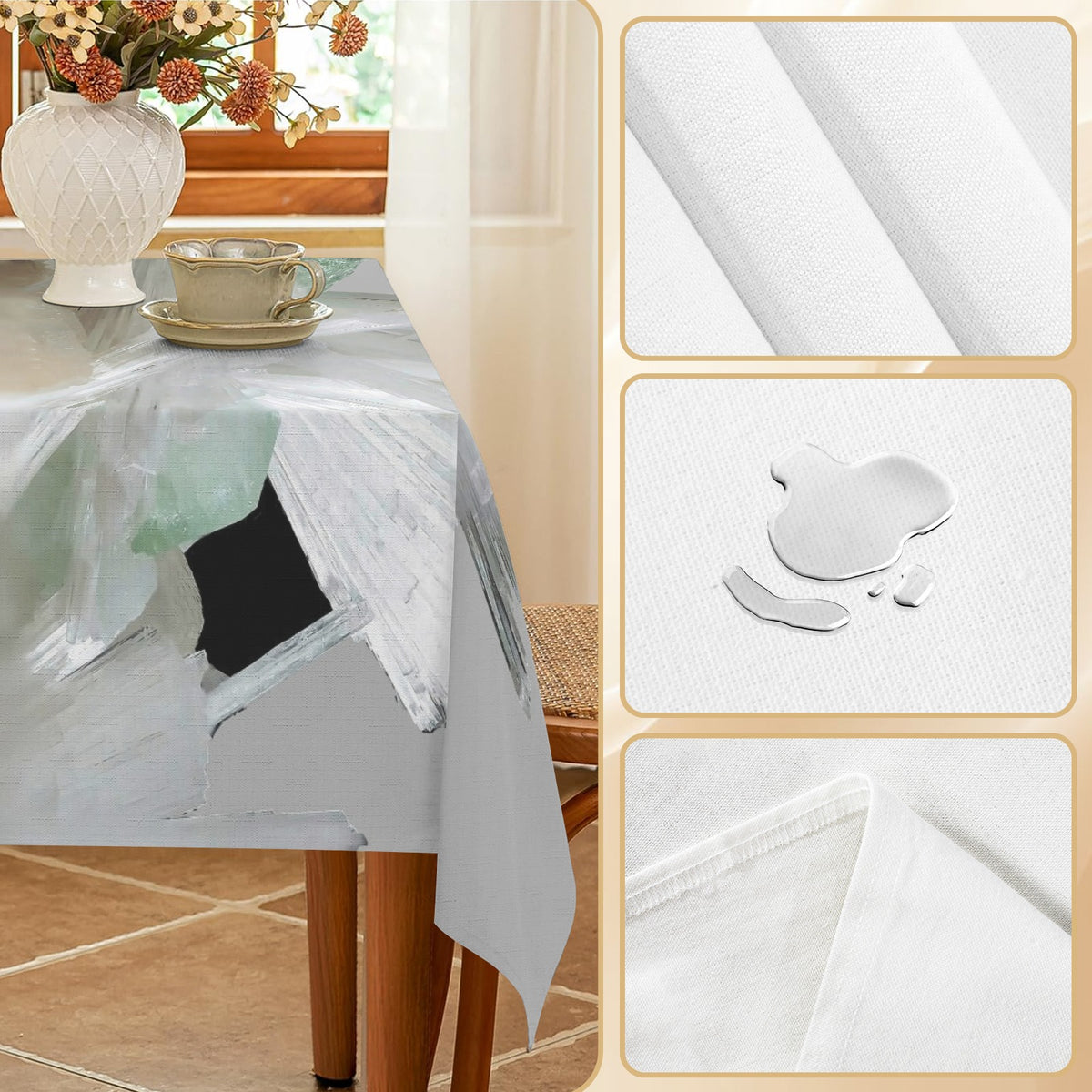 Tablecloth: Scolecite — India — Original Color