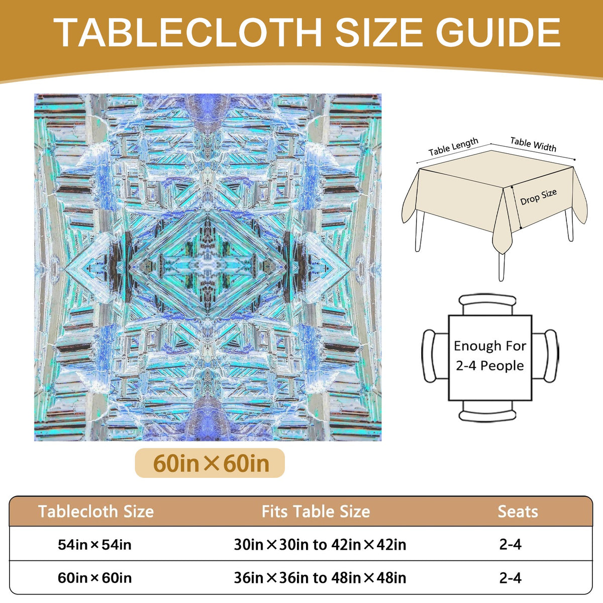 Tablecloth: Rutile, Reticulated — Swakopmund District, Namibia — Inverted Color