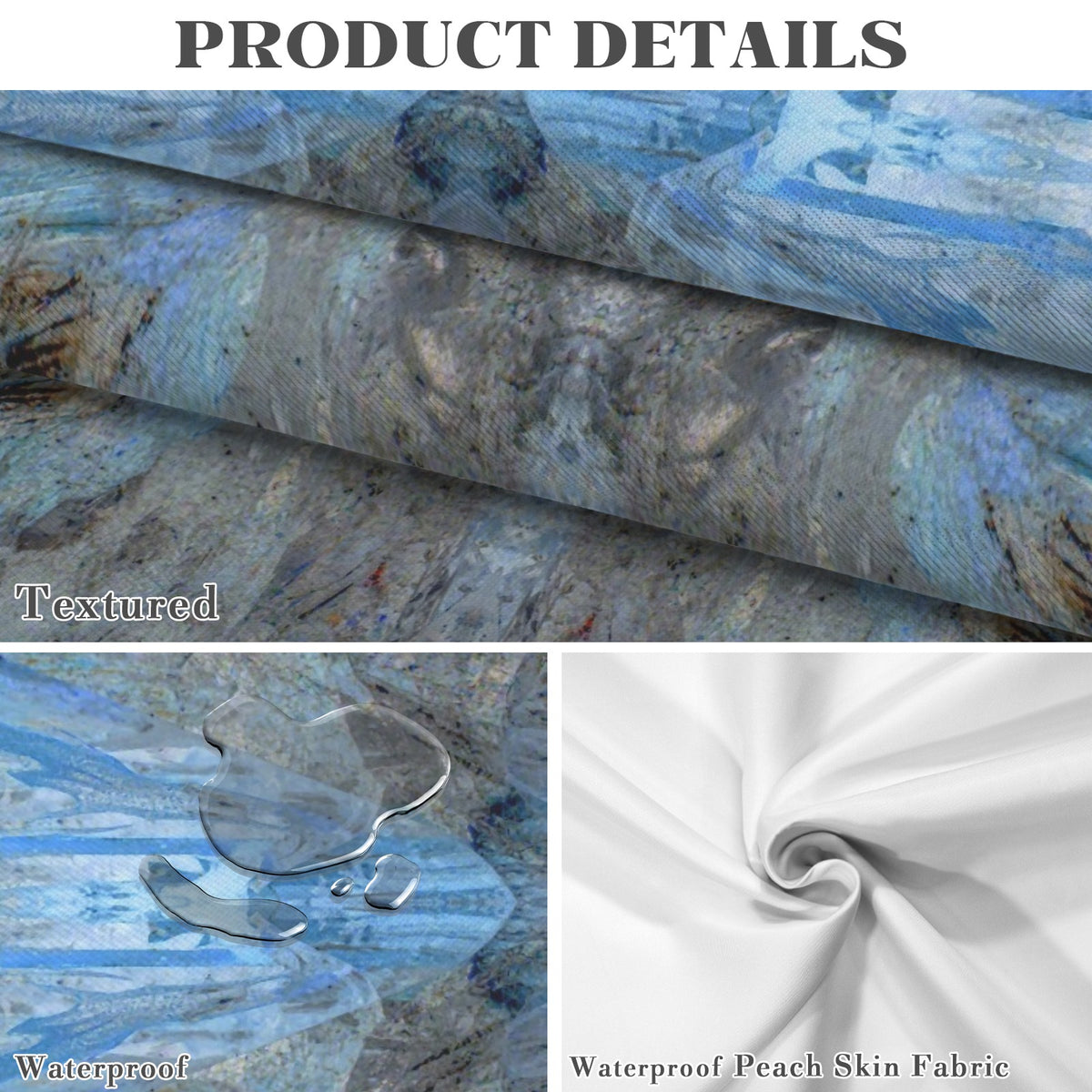 Tablecloth: Quartz, Mud Included — Cleveland, North Carolina, USA — EX Kenny Gay — Inverted Color